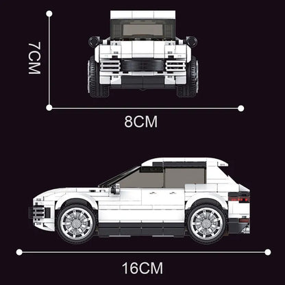 Mould King MOC Building Block Set: 27025 Mini Off Road Porsche Cayenne SUV Car, Model K27025