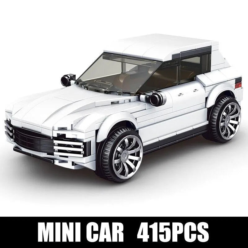 Mould King MOC Building Block Set: 27025 Mini Off Road Porsche Cayenne SUV Car, Model K27025