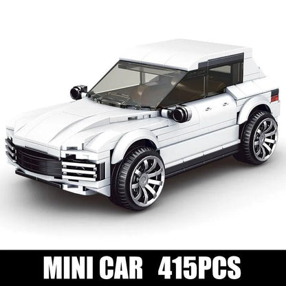Mould King MOC Building Block Set: 27025 Mini Off Road Porsche Cayenne SUV Car, Model K27025