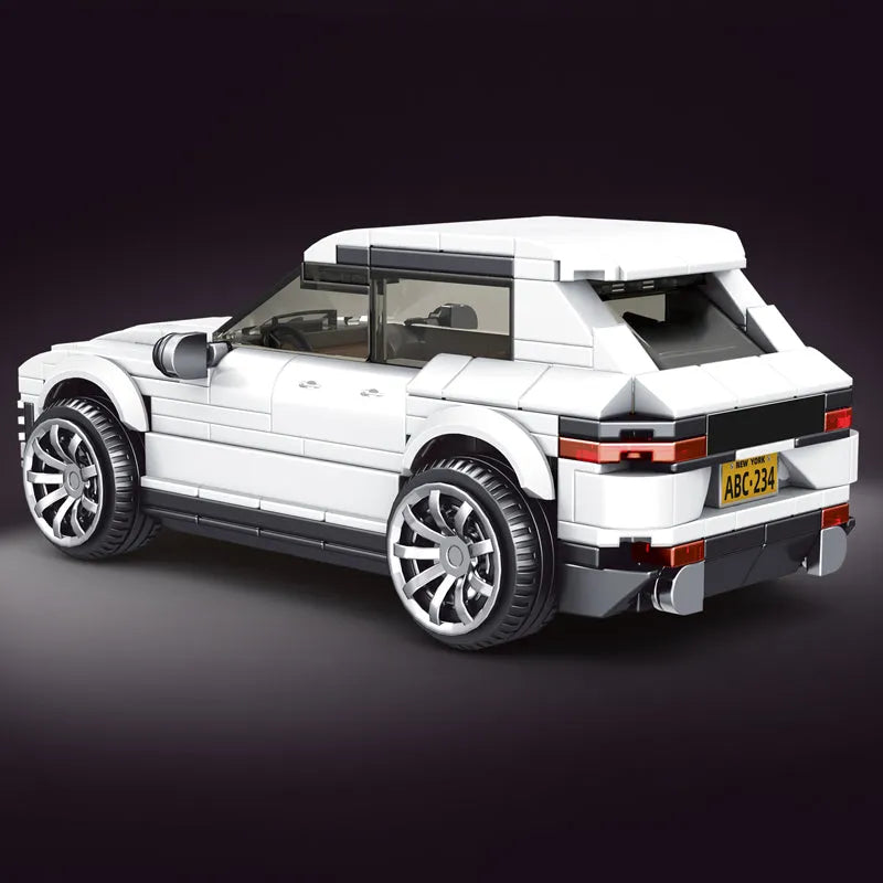 Mould King MOC Building Block Set: 27025 Mini Off Road Porsche Cayenne SUV Car, Model K27025