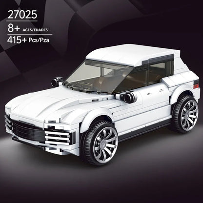 Mould King MOC Building Block Set: 27025 Mini Off Road Porsche Cayenne SUV Car, Model K27025