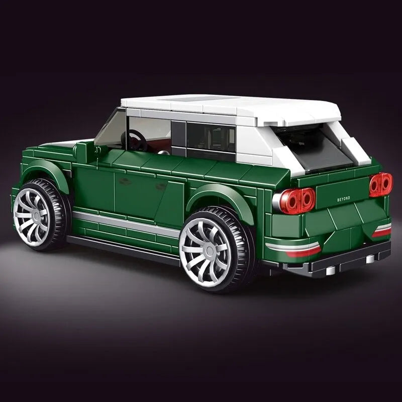 Mould King MOC Building Block Set: 27026 Mini Coupe Classic Sports Car, Model K27026