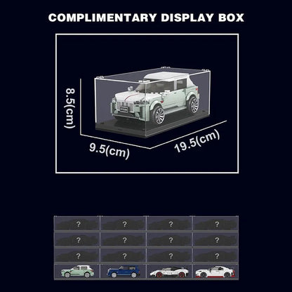 Mould King MOC Building Block Set: 27028 Mini Hong qi HS9 Racing Super Car, Model K27028