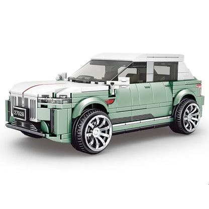 Mould King MOC Building Block Set: 27028 Mini Hong qi HS9 Racing Super Car, Model K27028