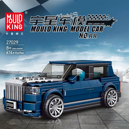 Mould King MOC Building Block Set: 27029 Mini RR Cullinan Super Classic Car, Model K27029