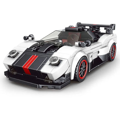 Mould King MOC Building Block Set: 27030 Mini Zonda No Wind Racing Super Car, Model K27030