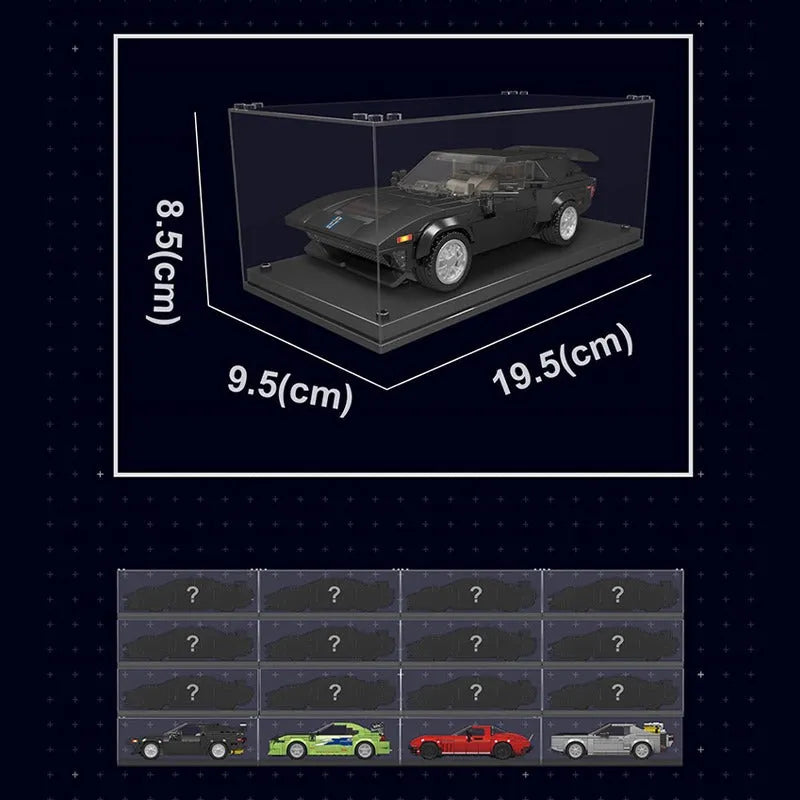 Mould King MOC Building Block Set: 27032 Mini GTS 5 Super Racing Car, Model K27032