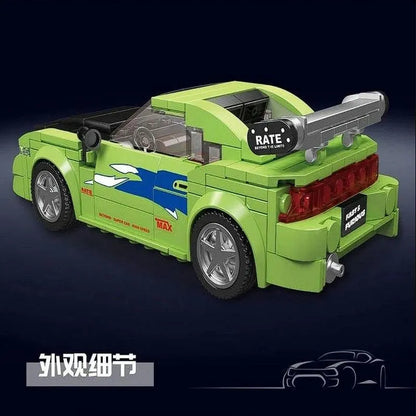 Mould King MOC Building Block Set: 27033 Mini Eclipse Super Racing Car, Model K27033