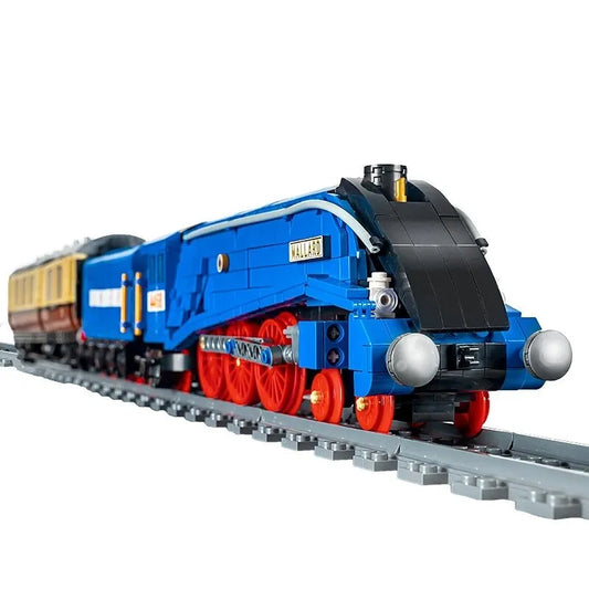 Mould King MOC Building Block Set: APP Motorized RC Class A4 Pacific Mallard Train, Model K12006
