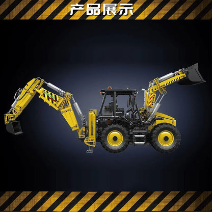 Mould King MOC Building Block Set: APP Motorized RC Excavator loader Bulldozer Truck, Model K17036