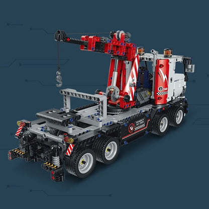 Mould King MOC Motorized Building Block Set: APP RC Remove Obstacles Truck 15027
