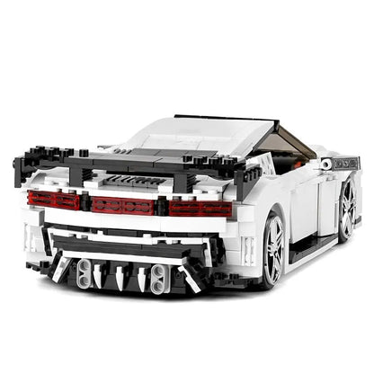 Mould King MOC Building Block Set: Bugatti 110 Special Sport Racing Car 10004