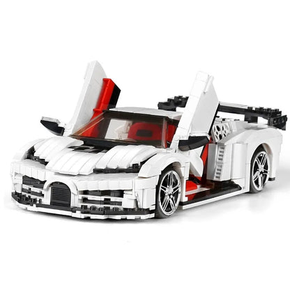 Mould King MOC Building Block Set: Bugatti 110 Special Sport Racing Car 10004