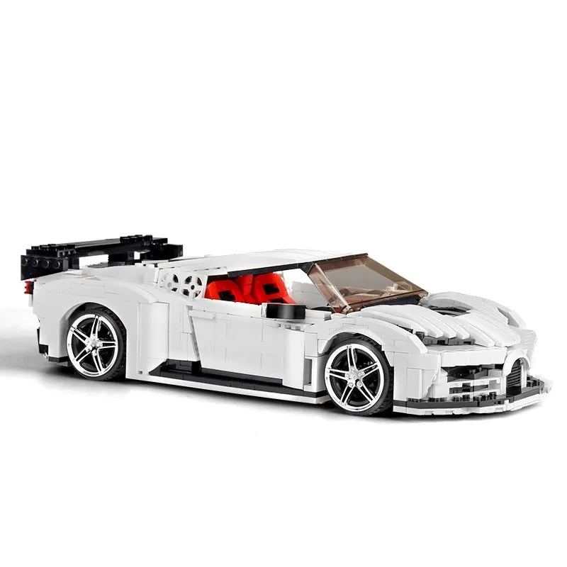 Mould King MOC Building Block Set: Bugatti 110 Special Sport Racing Car 10004