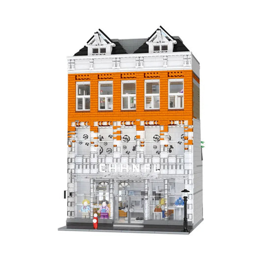 Mould King MOC Building Block Set: Crystal Palace House 16021, Model YX16021