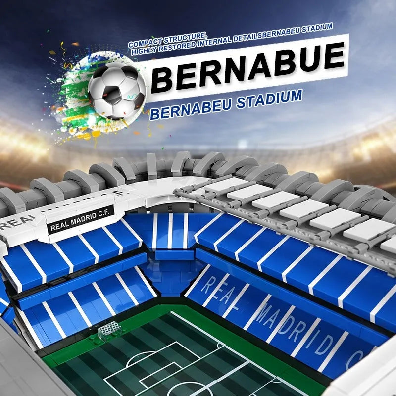 Mould King MOC Building Block Set: Real Madrid Football Stadium 22026