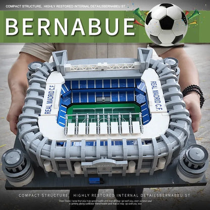 Mould King MOC Building Block Set: Real Madrid Football Stadium 22026