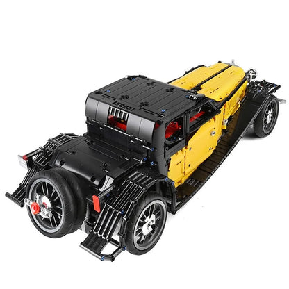 Mould King MOC Building Block Set: Classic Bugatti 50T Retro Sports Car 13080