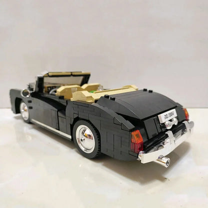 Mould King MOC Building Block Set: Classic Vintage Car RR Sliver Cloud Retro 10006, Model K10006