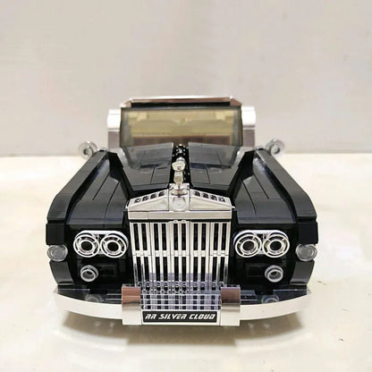 Mould King MOC Building Block Set: Classic Vintage Car RR Sliver Cloud Retro 10006, Model K10006