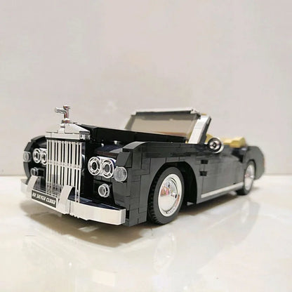 Mould King MOC Building Block Set: Classic Vintage Car RR Sliver Cloud Retro 10006, Model K10006