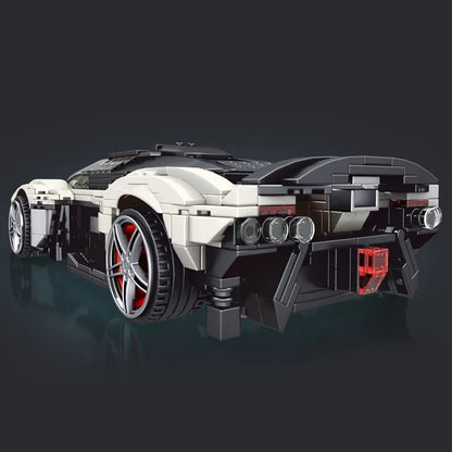 Mould King MOC Building Block Set: 10016 AS-Valkyrie Sports Racing Car