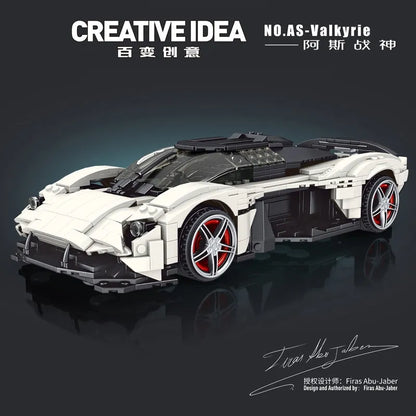 Mould King MOC Building Block Set: 10016 AS-Valkyrie Sports Racing Car