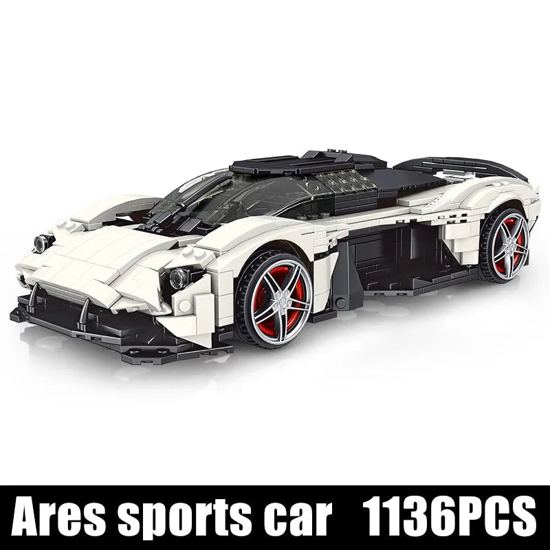 Mould King MOC Building Block Set: 10016 AS-Valkyrie Sports Racing Car