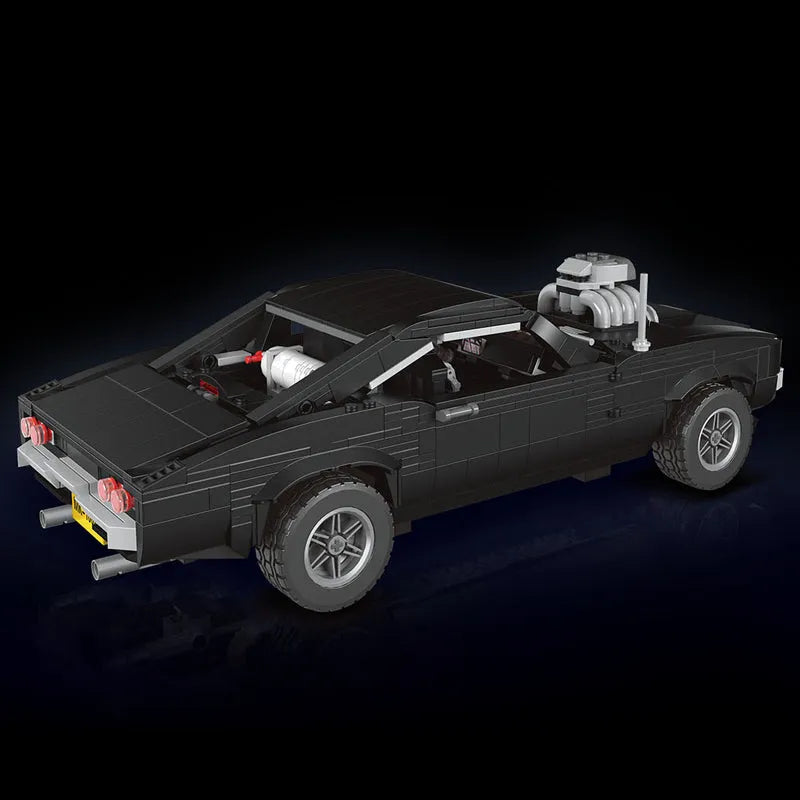 Mould King MOC Building Block Set: Doge Chargers Muscle Sports Car 10028