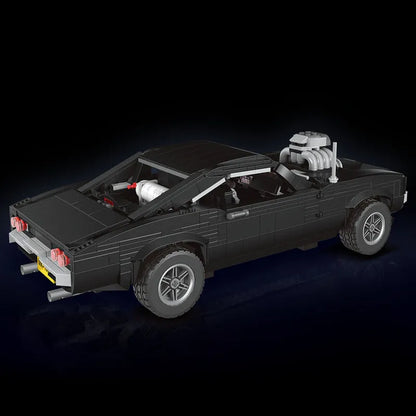 Mould King MOC Building Block Set: Doge Chargers Muscle Sports Car 10028