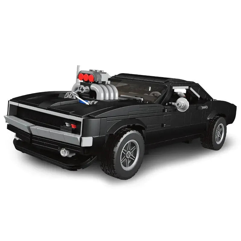 Mould King MOC Building Block Set: Doge Chargers Muscle Sports Car 10028