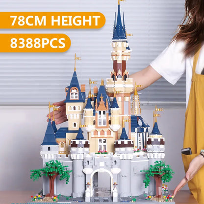Mould King MOC Building Block Set: Girl Princess Paradise Castle, Model K13132