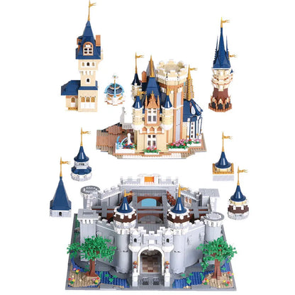 Mould King MOC Building Block Set: Girl Princess Paradise Castle, Model K13132
