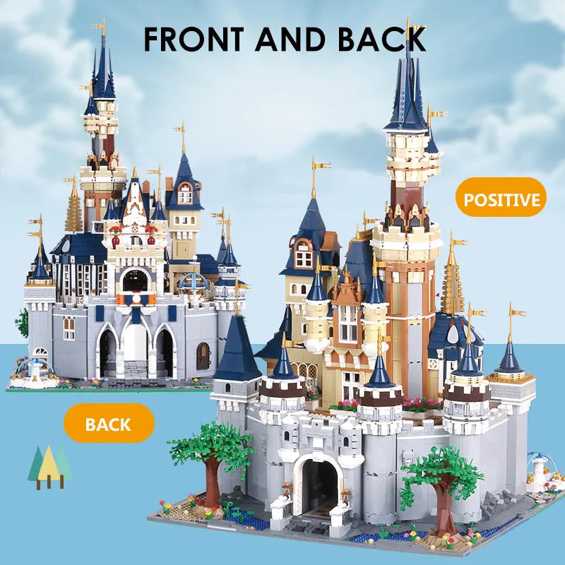Mould King MOC Building Block Set: Girl Princess Paradise Castle, Model K13132