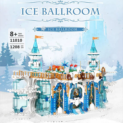Mould King MOC Building Block Set: Princess Girl Ice Ballroom, Model K11010