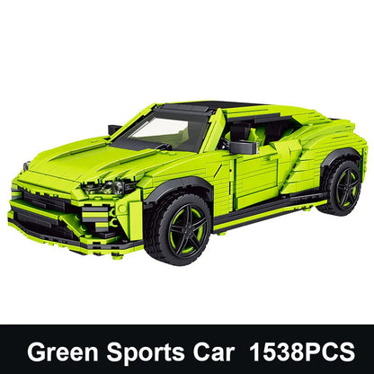 Mould King MOC Building Block Set: Lambo Urus Racing Sports Car 10019