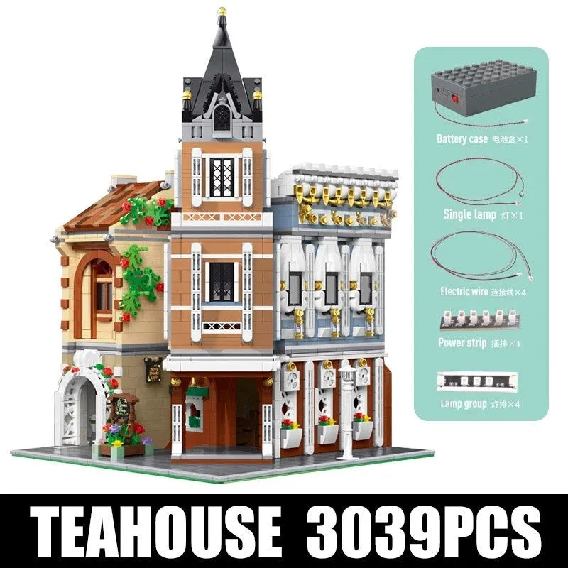 Mould King MOC Building Block Set: Afternoon Tea Restaurant, Model K16026
