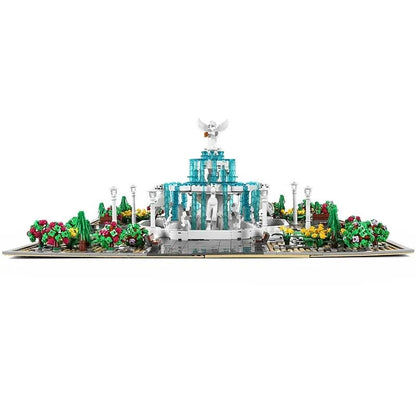Mould King MOC Building Block Set: Angel Square Park 16003, Model K16003