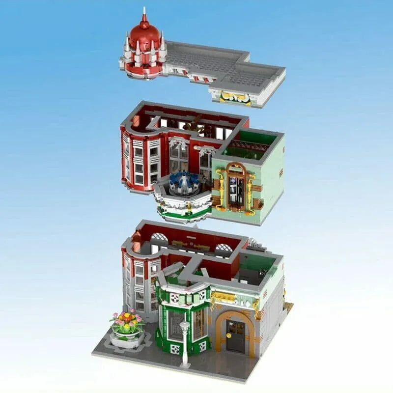 Mould King MOC Building Block Set: Antique Collection Shop 16005, Model K16005