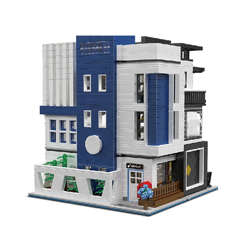 Mould King MOC Building Block Set: Gallery Showcase 16043, Model K16043
