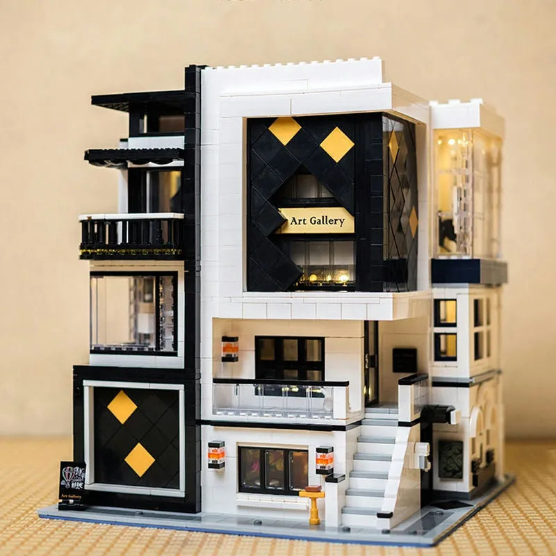 Mould King MOC Building Block Set: Gallery Showcase 16043, Model K16043