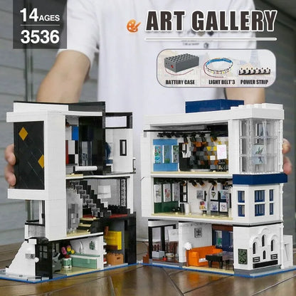 Mould King MOC Building Block Set: Gallery Showcase 16043, Model K16043