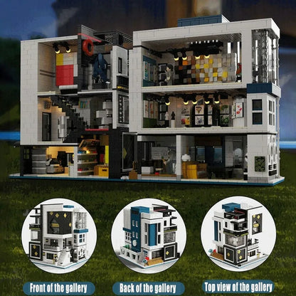Mould King MOC Building Block Set: Gallery Showcase 16043, Model K16043