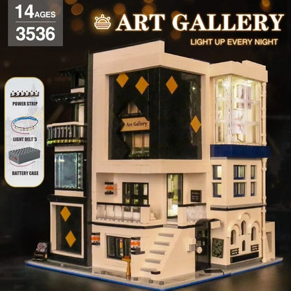 Mould King MOC Building Block Set: Gallery Showcase 16043, Model K16043