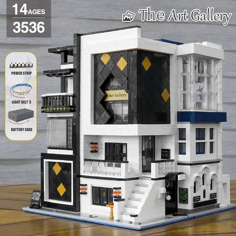 Mould King MOC Building Block Set: Gallery Showcase 16043, Model K16043