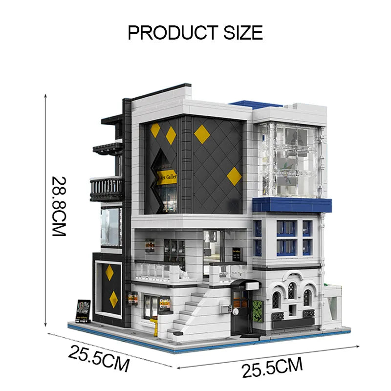Mould King MOC Building Block Set: Gallery Showcase 16043, Model K16043