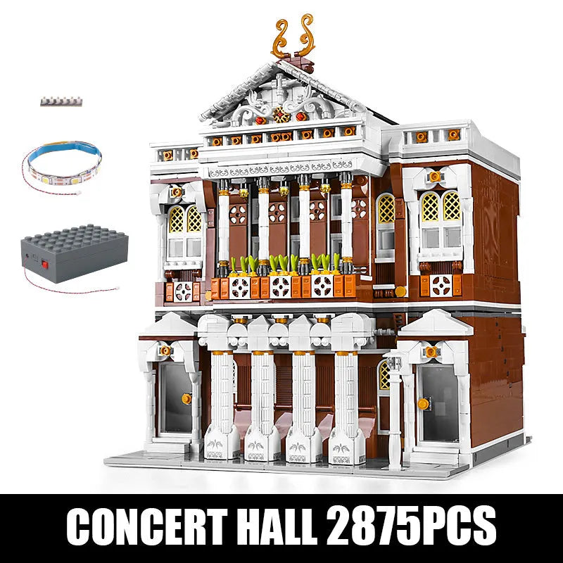 Mould King MOC Building Block Set: Concert Hall 16032, Model K16032
