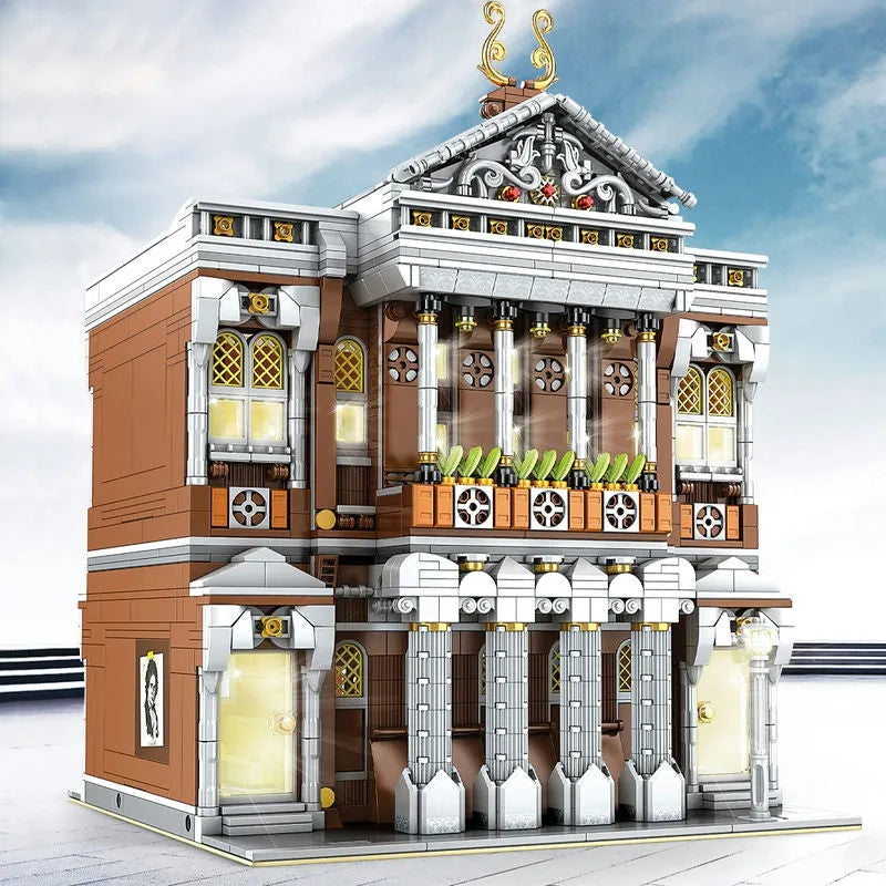 Mould King MOC Building Block Set: Concert Hall 16032, Model K16032