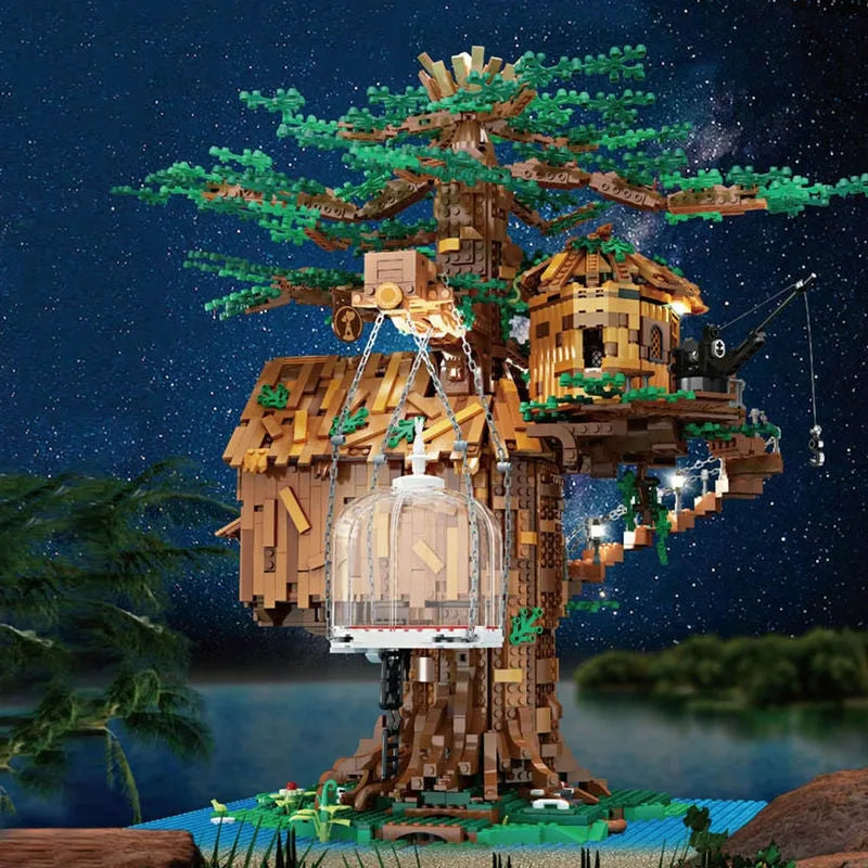 Mould King MOC Building Block Set: Tree House 16033, Model K16033