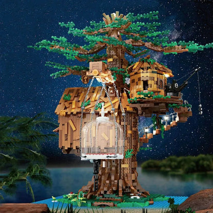 Mould King MOC Building Block Set: Tree House 16033, Model K16033